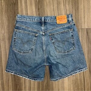 VINTAGE Levi's ‘boyshort’ long jean shorts
